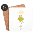 Untersetzer „Ich bin beruhigend“ – 4er-Set - white