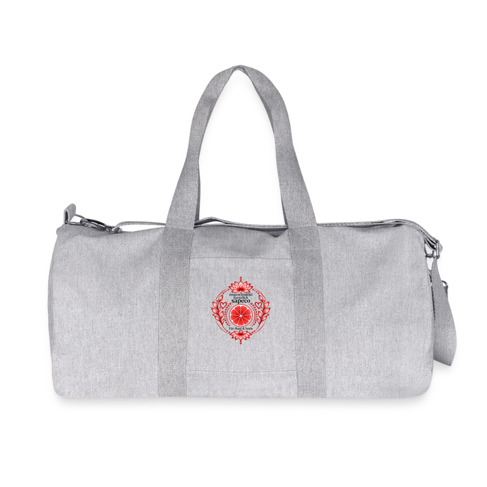 Ich bin aktivierend – Wurzelchakra-Sporttasche Rot - heather grey