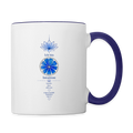 Ich bin Intuition – Tasse - white/cobalt blue