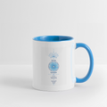 Ich bin kreativ – Tasse - white/light blue