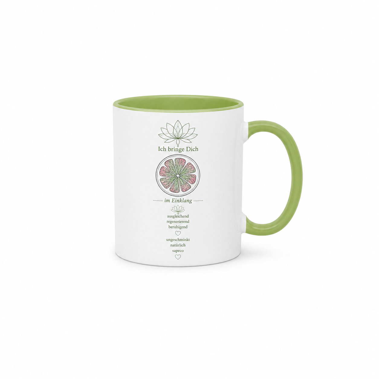 Ich bringe Dich in Einklang – Tasse