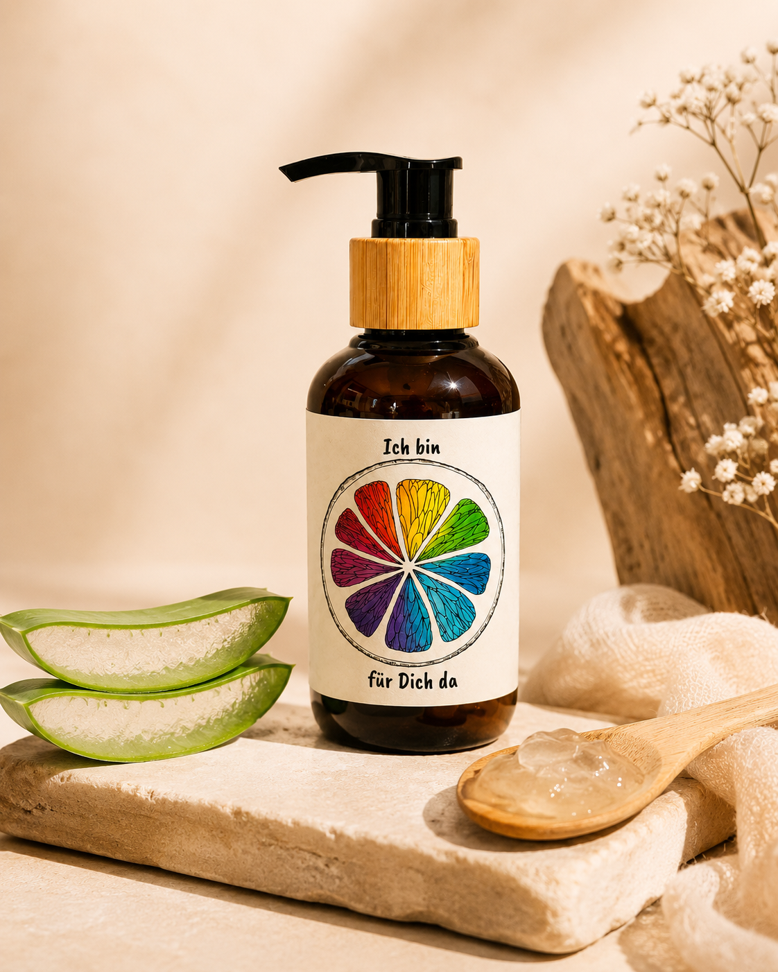 Ich bin für Dich da – Aloe Vera Gel mit feuchtigkeitsspendender Pflege