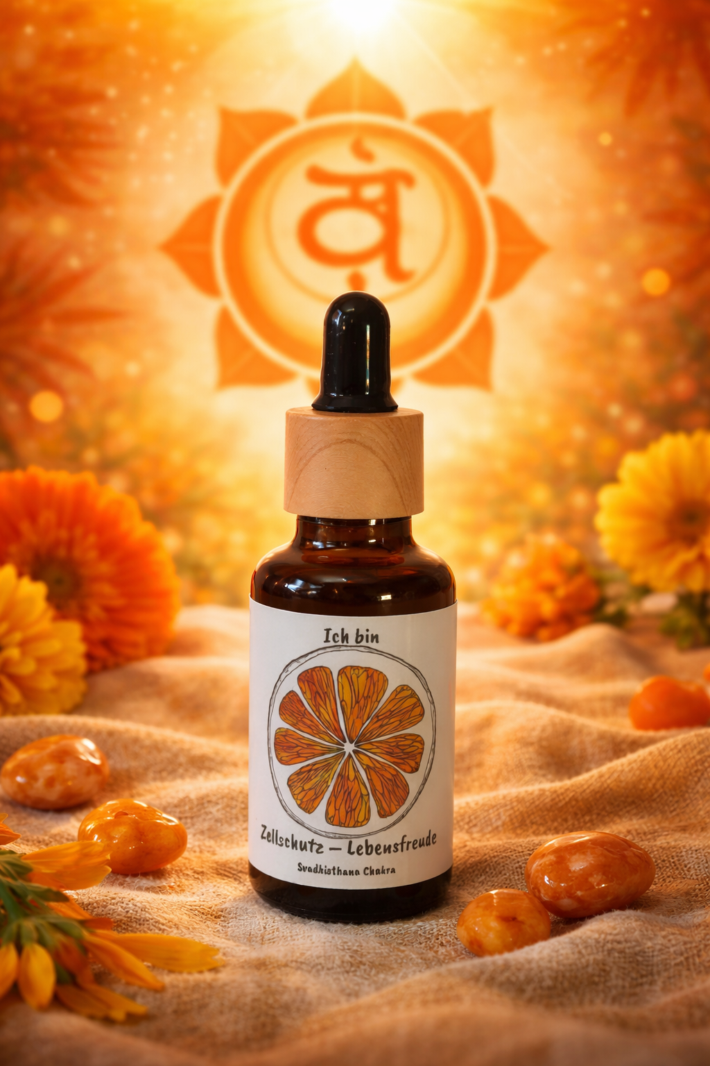 Ich bin Zellschutz – schützendes Serum mit Vitamin C und Sanddornextrakt für ein vitales Hautbild